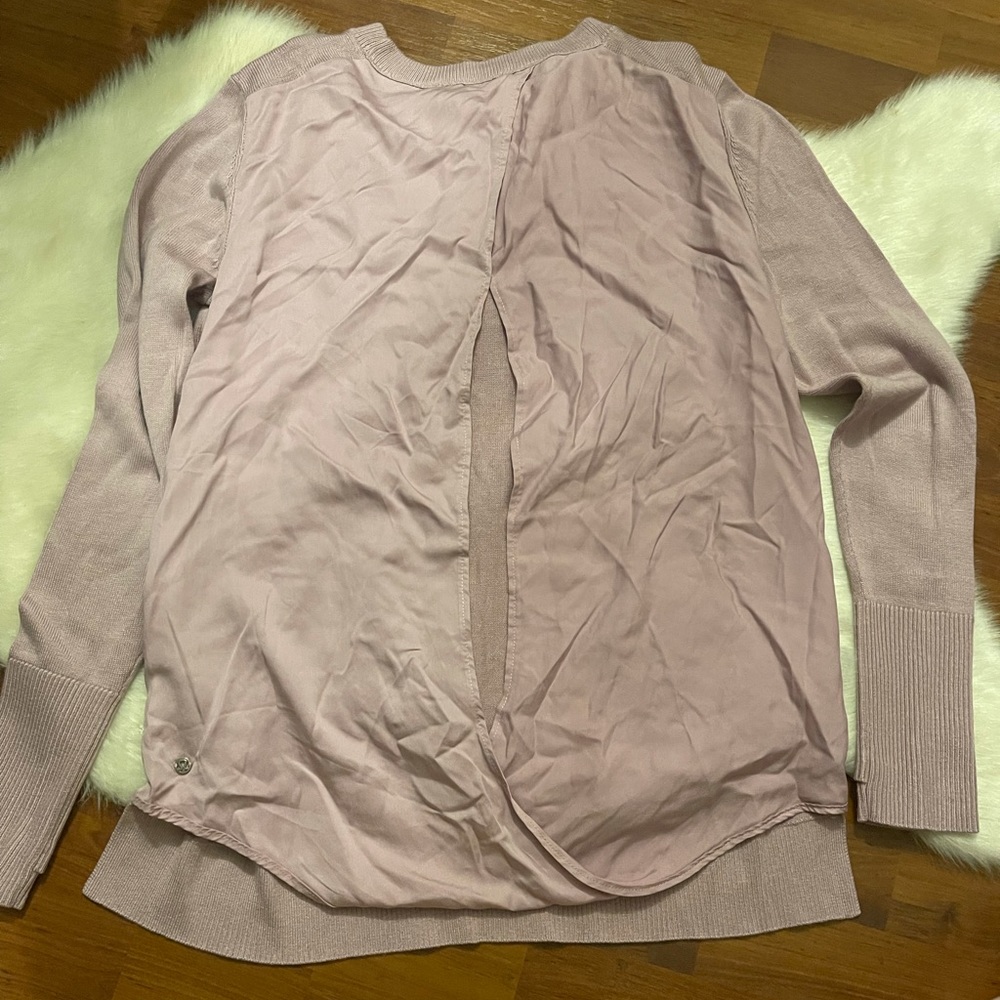 Lululemon still at ease open back sweater - Picture 4 of 6